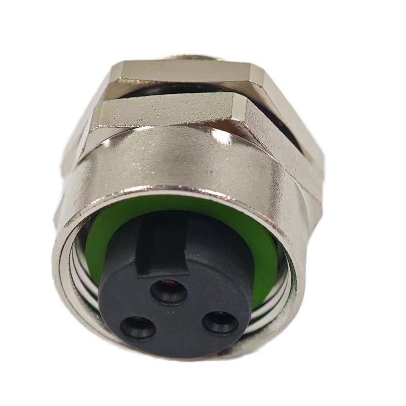 M23 M12 Panel Mount 7/8 Male Female 3 4 5 6 pin IP67/IP68 Large Current Waterproof Connector