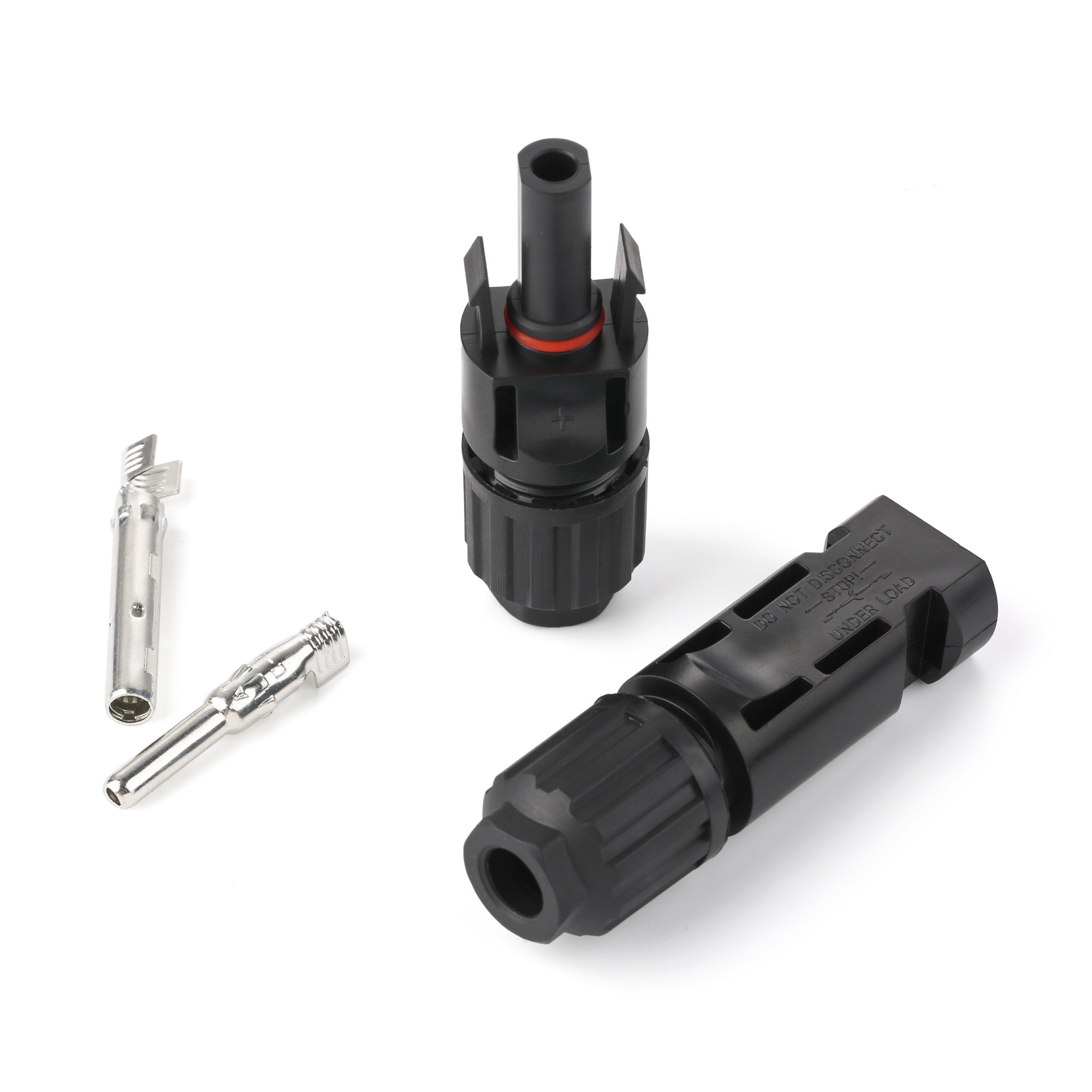 IP67 Solar Cable Connector Waterproof 35A DC 1000V 2.5mm2 4mm2 6mm2 for Solar PV System Connector