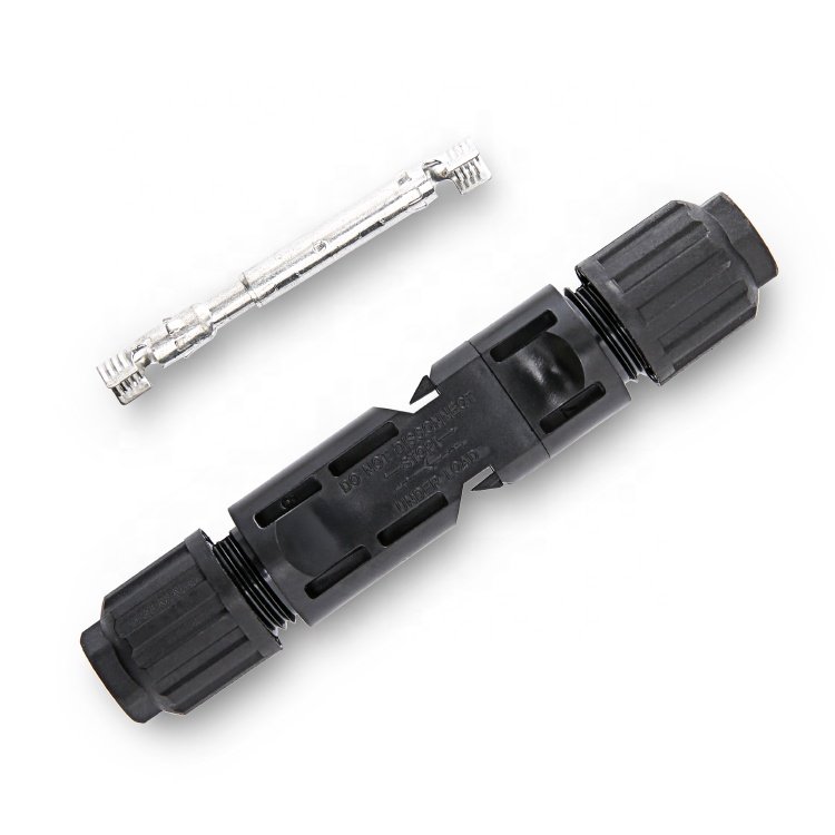 IP67 Solar Cable Connector Waterproof 35A DC 1000V 2.5mm2 4mm2 6mm2 for Solar PV System Connector