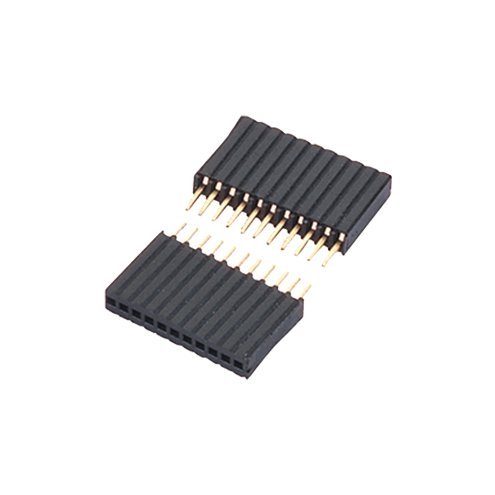 Soulin 2.54mm Pitch 2-40Pin Single Row Straight Female Pin Header Strip Connector Socket Buy For PCB Connectors