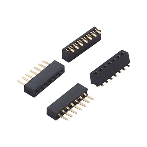 Soulin 2.54mm Pitch 2-40Pin Single Row Straight Female Pin Header Strip Connector Socket Buy For PCB Connectors