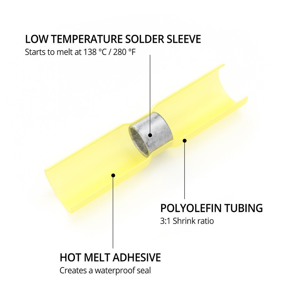 DEEM Waterproof high tensile solder wire connector for wire electrical connection