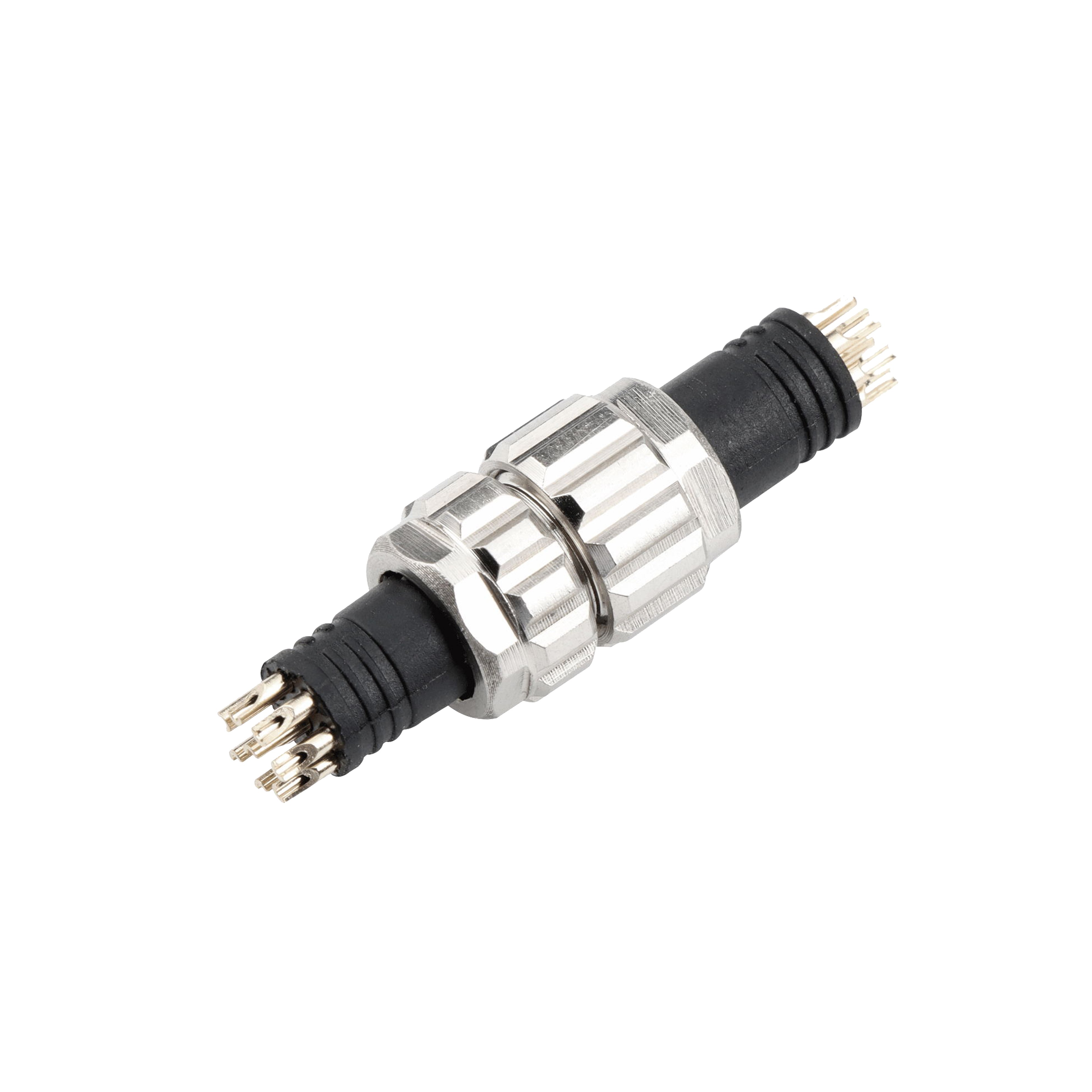 M8 Waterproof connector Wire butt plug led circular outdoor lighting 3-4-5-6-8-core male/female set