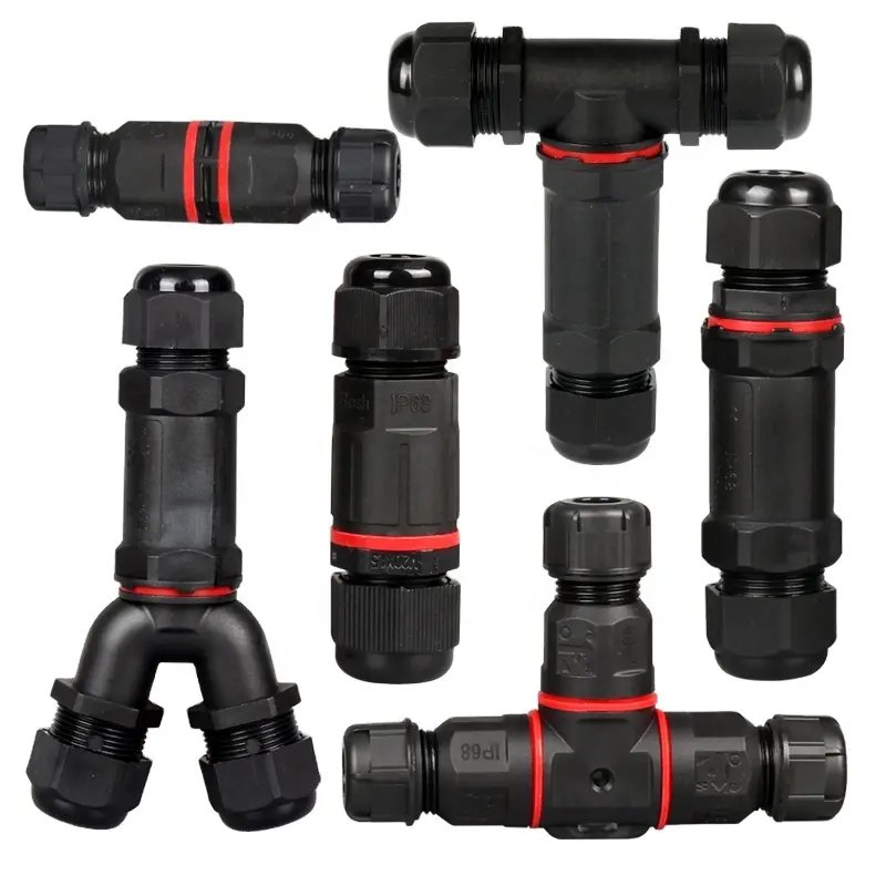 good price ip68 waterproof connector quick connect waterproof connector 2 pin waterproof wire connector
