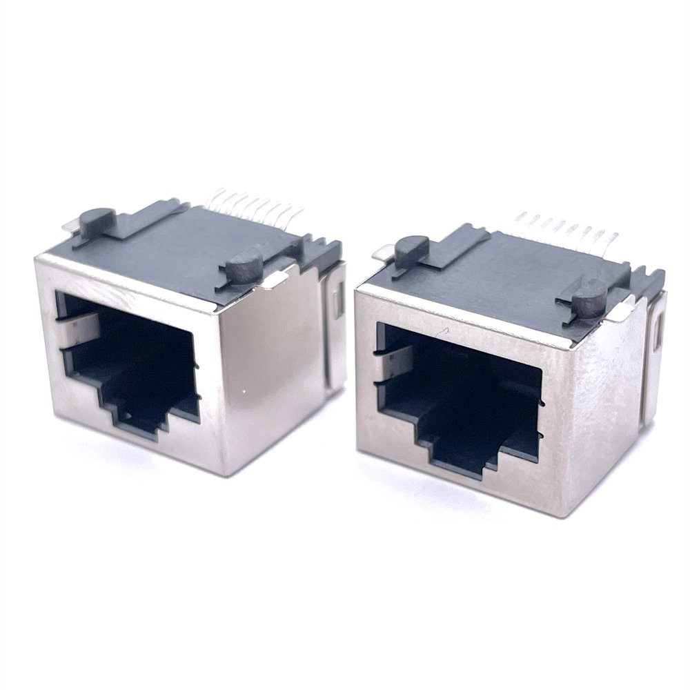 Soulin RJ45 Cat6 Keystone Jack Rj45 coupler shielding Faceplate Mount Network Socket PCB Board Connector