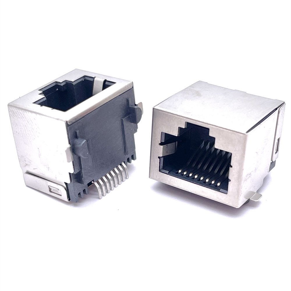Soulin RJ45 Cat6 Keystone Jack Rj45 coupler shielding Faceplate Mount Network Socket PCB Board Connector