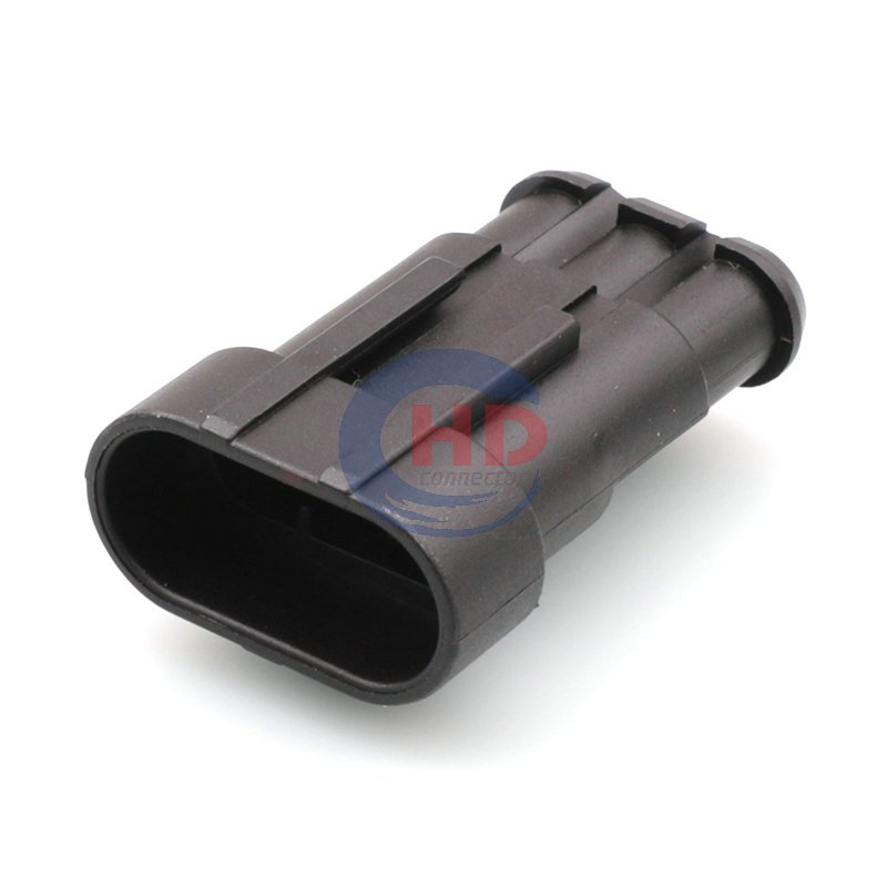 282105-1 3 Pin Suppliers Cable Wiring Harness Car Electrical Housing Wire Automotive Auto Socket Connectors