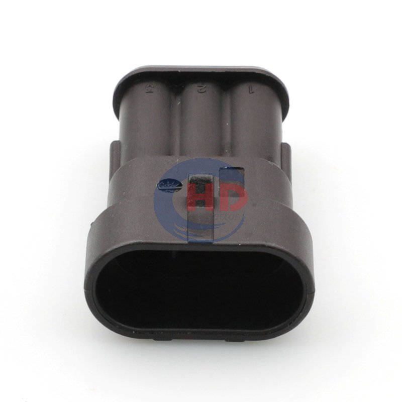 282105-1 3 Pin Suppliers Cable Wiring Harness Car Electrical Housing Wire Automotive Auto Socket Connectors