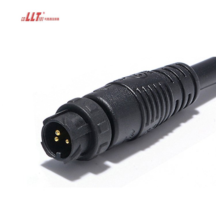 Low voltage M12 cable connectors waterproof ip67,male female 2 3 4 5 6 7 8 Pins ac dc connector plug