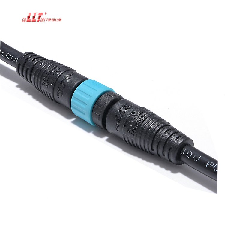 Low voltage M12 cable connectors waterproof ip67,male female 2 3 4 5 6 7 8 Pins ac dc connector plug