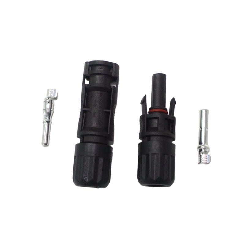HD Copper Crimp PV Connector Solar Custom Photovoltaic Solar Connectors Copper Alloy Connector