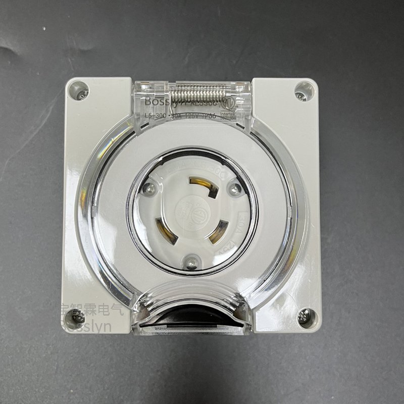 American Standard ETL certified socket, US Outdoor socket, durable industrial socket, IP66, NEMA L5-30 Connector