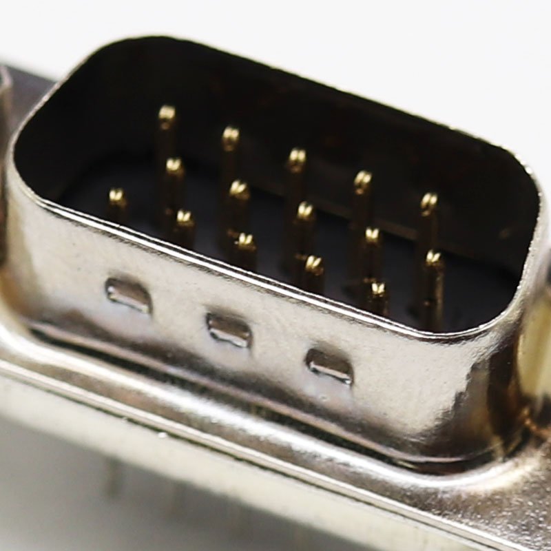 DR15 DB15 VGA Adapter Socket male three Rows Parallel Port height 10.7mm positions 15-62pin PCB 180 Degree Female Male Connector