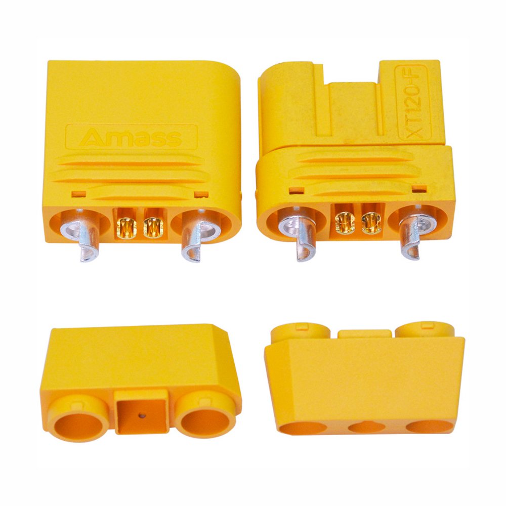 High Current Original Amass XT120 XT120-M XT120-F 2+2 Pin Plug Connector
