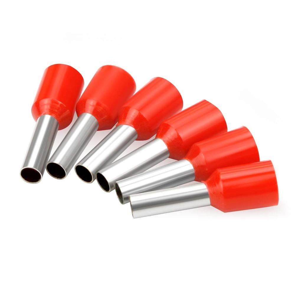 CNBX E7508 on-time injuection molding easy to enter gray tube copper pp electrical terminal connector