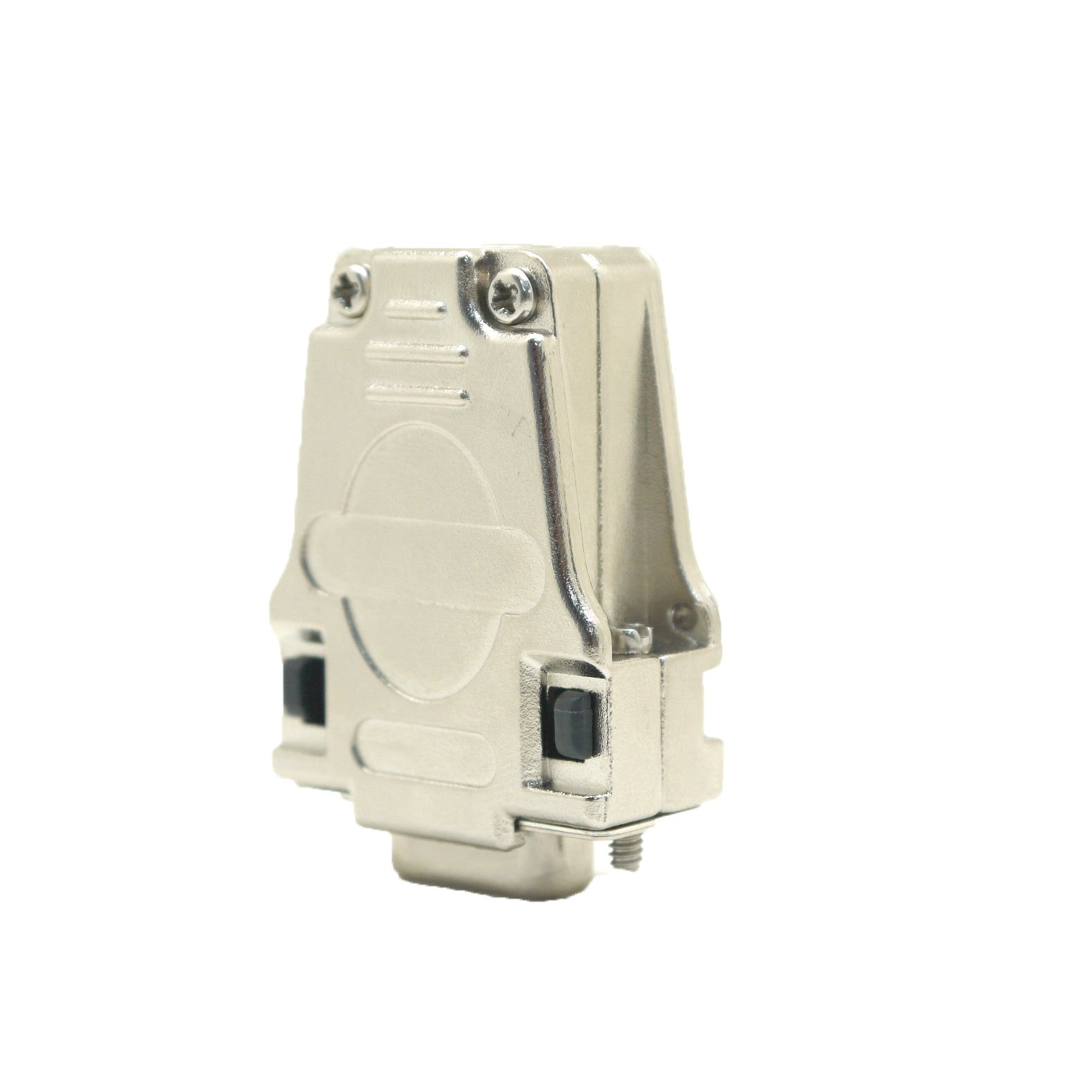 D-SUB 9P connector cover metal cover is suitable for DB connector miniature 2 rows 9 pin or 3 rows 15 pin can be customized
