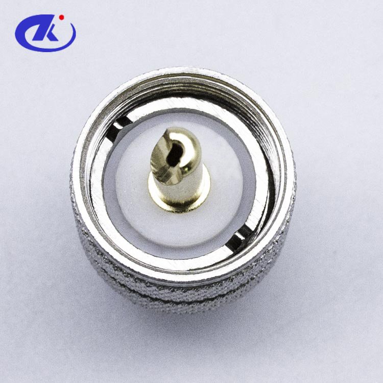 Hot selling 50 ohm UHF connector male straight crimp type for LMR195 RG58 cable