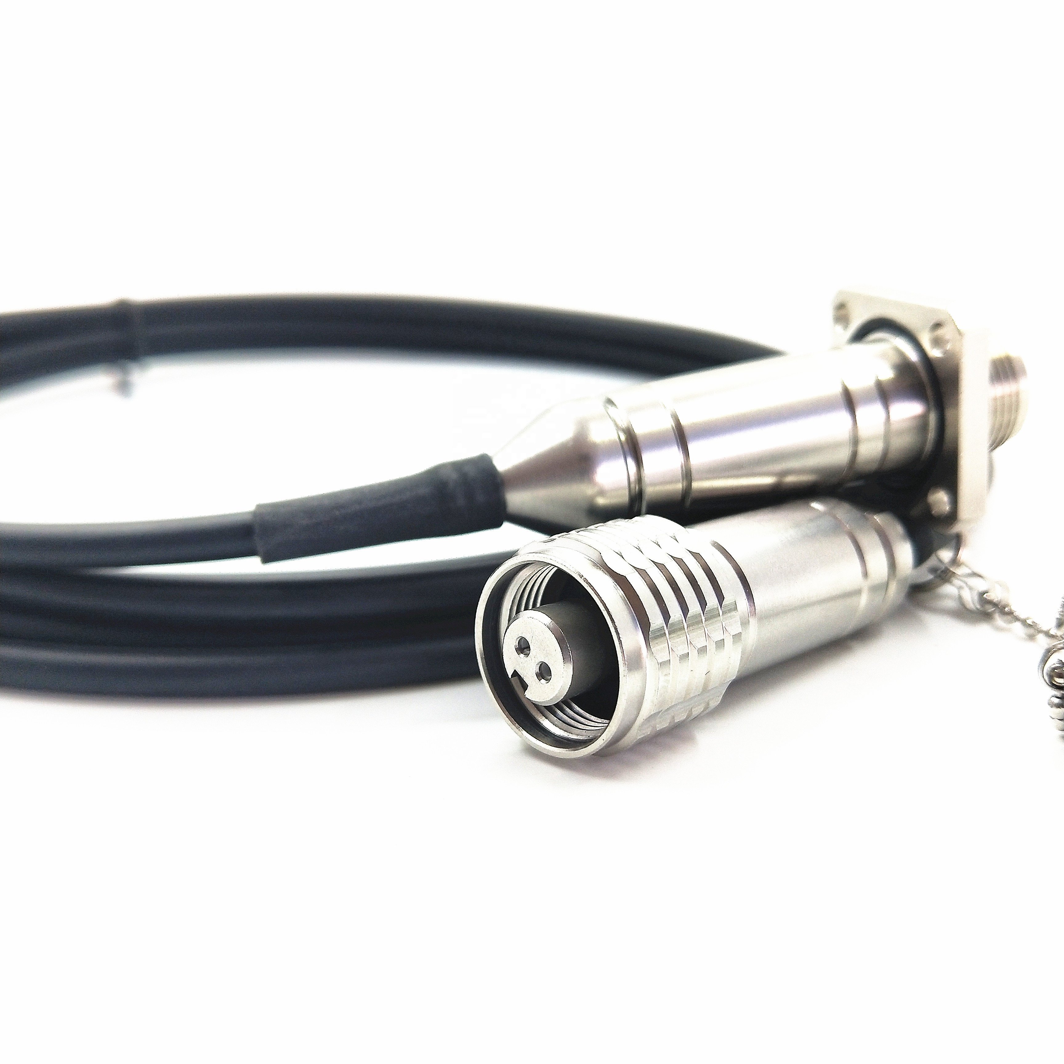 ZLTC Outdoor ODC waterproof tactical fiber cable connector ODC 2/4 Cores plug armored cable patch cord