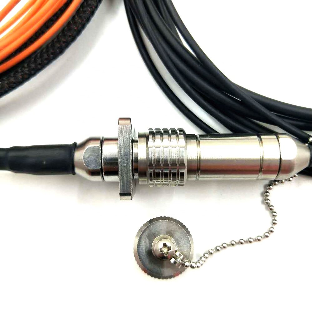 ZLTC Outdoor ODC waterproof tactical fiber cable connector ODC 2/4 Cores plug armored cable patch cord