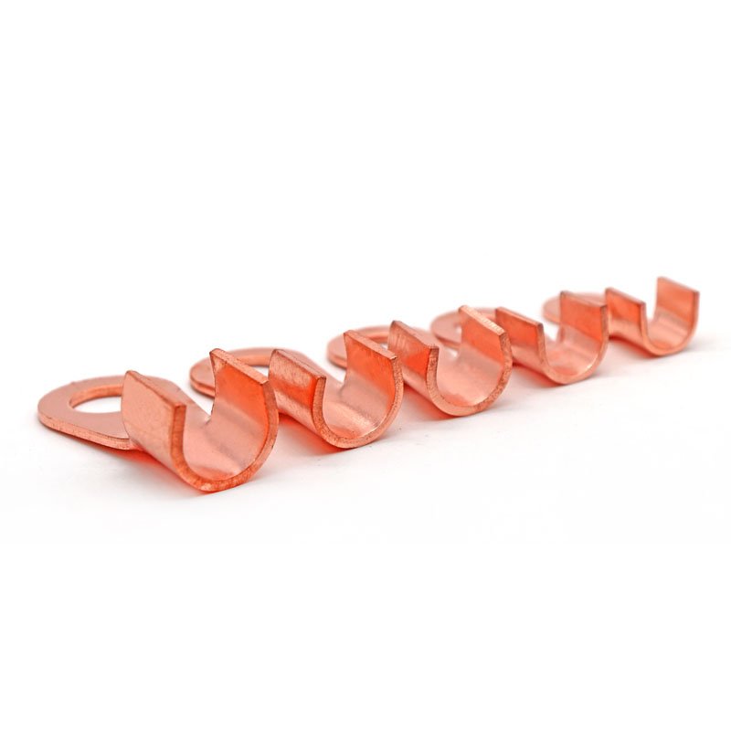 OT-30A Electrical Copper Ring Battery Cable Connectors Open Ends Eyelets Wire Crimp Terminal Lugs