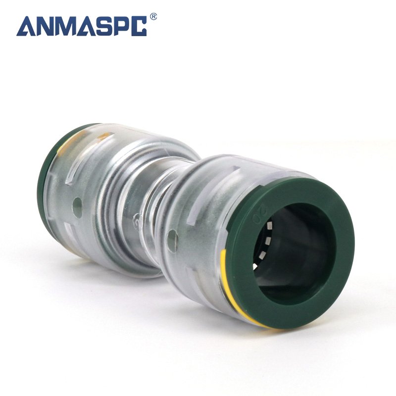ANMASPC HDPE Direct Burial Tube Use Microduct push fit coupler Straight Connectors Tube Size OD 3/4/5/6/7/8/10/12/14/16/18/20 mm