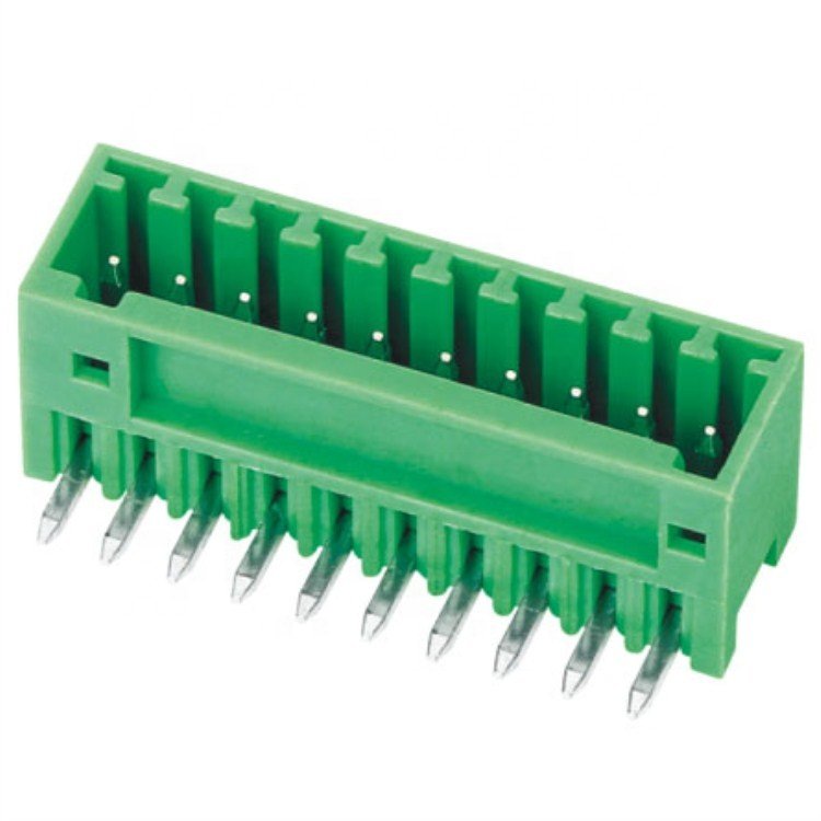2.54mm pitch green 15EDGK-2.54 pcb screw terminal block connector