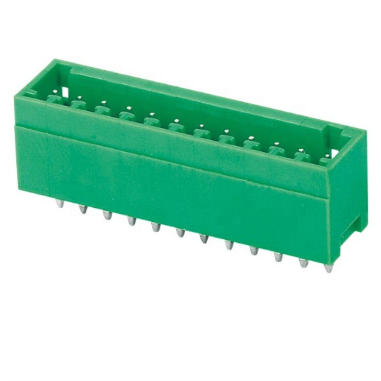 2.54mm pitch green 15EDGK-2.54 pcb screw terminal block connector