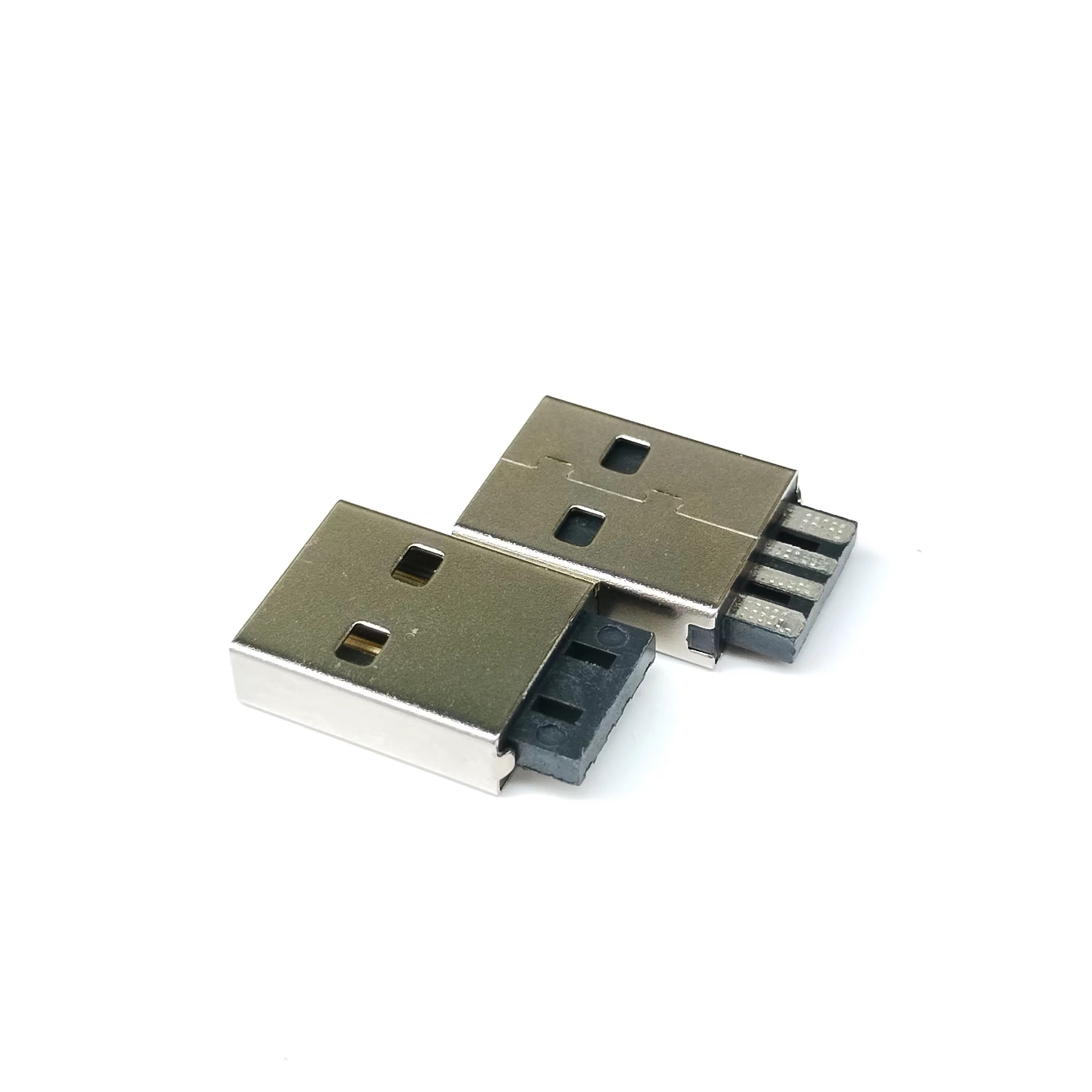 Circle Interconnect Usb type A 4 pin Male Fully Compatible 65w Fast Charging Connector USB A Connector