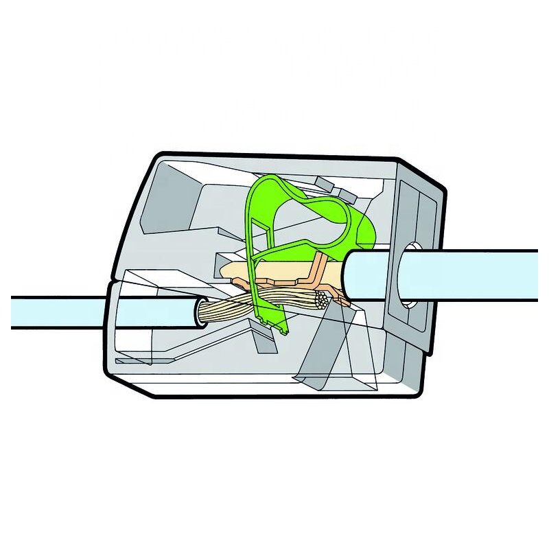 Fast Self-locking 2 3 4 Pin Plug-in Separator Wire Docking Connector LED Lighting Terminal Block with Lever-nut 221-412/413/415