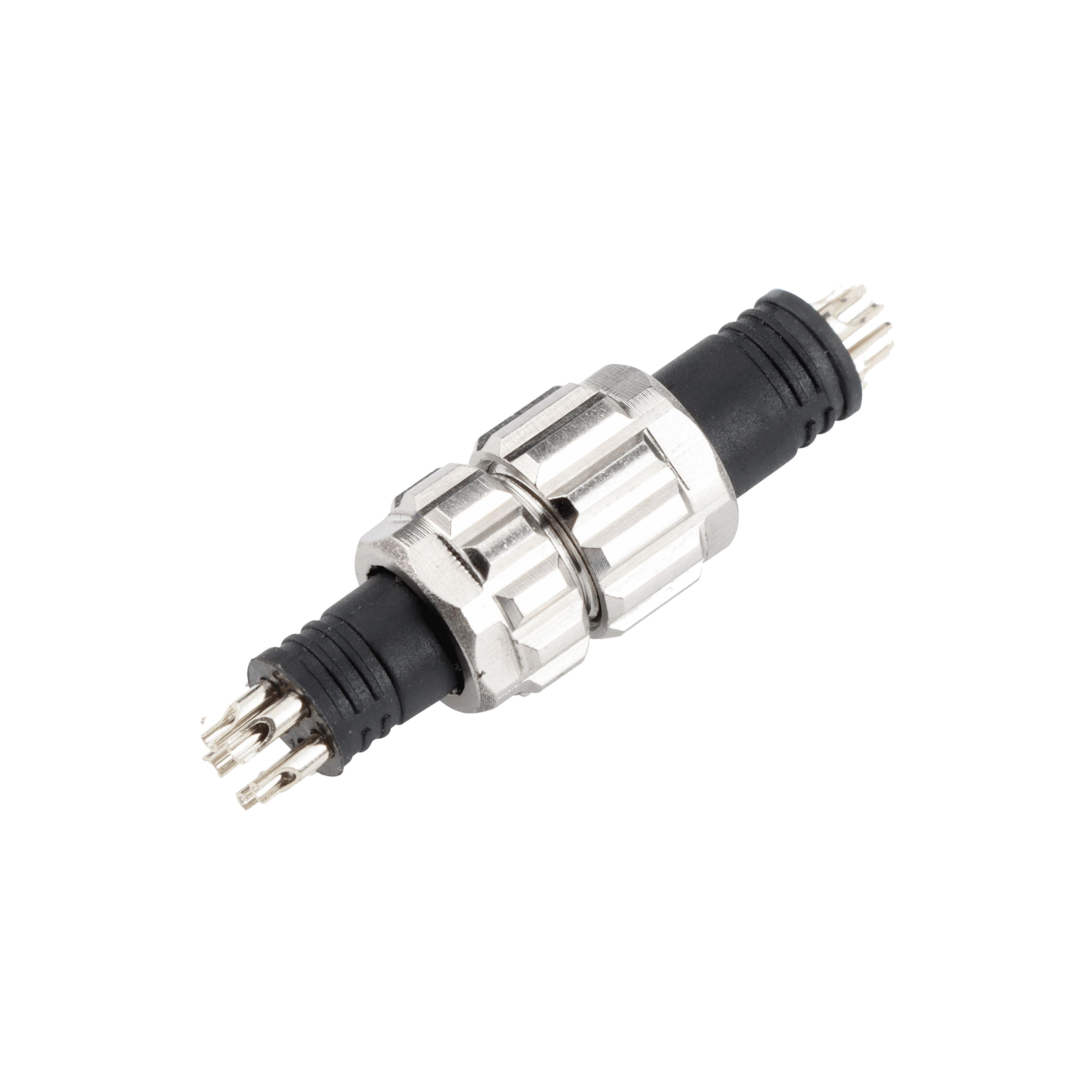 M8 Waterproof Plug Connector 3-4-5-6-8 core hob pattern nut Industrial waterproof sensing connector