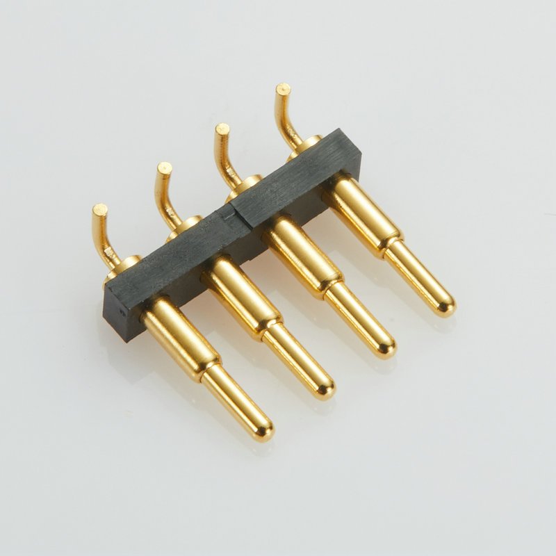 Best-selling 4Pin pitch3.0mm H10.6mm Pogo Pin Connectors for Medical Devices