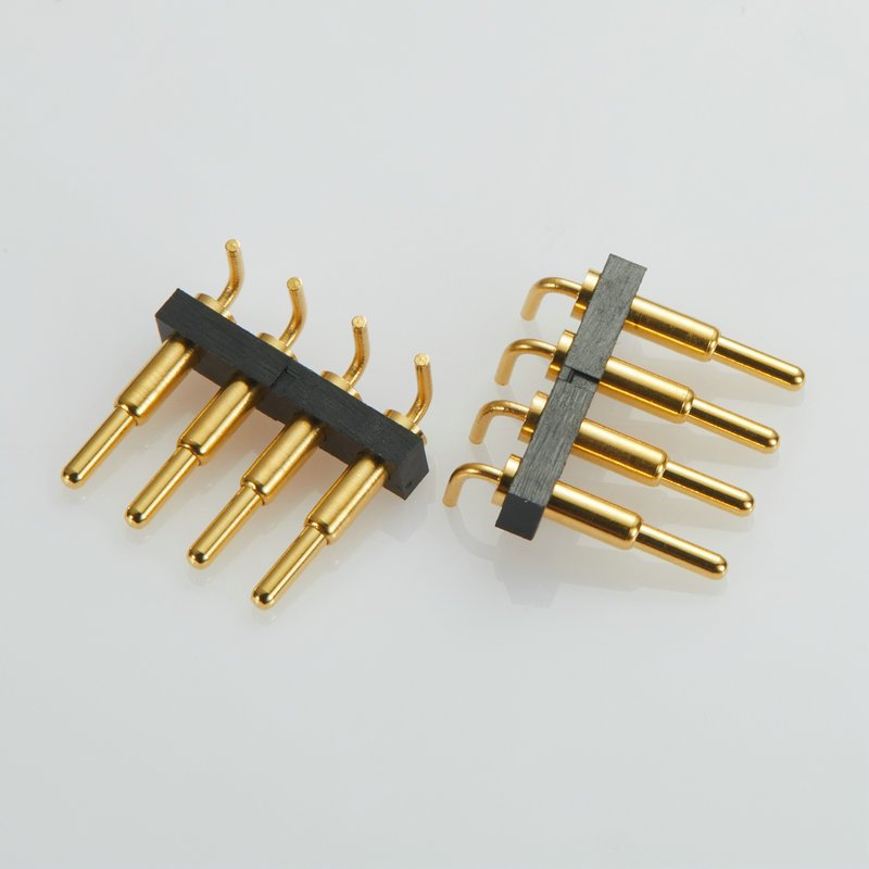Best-selling 4Pin pitch3.0mm H10.6mm Pogo Pin Connectors for Medical Devices