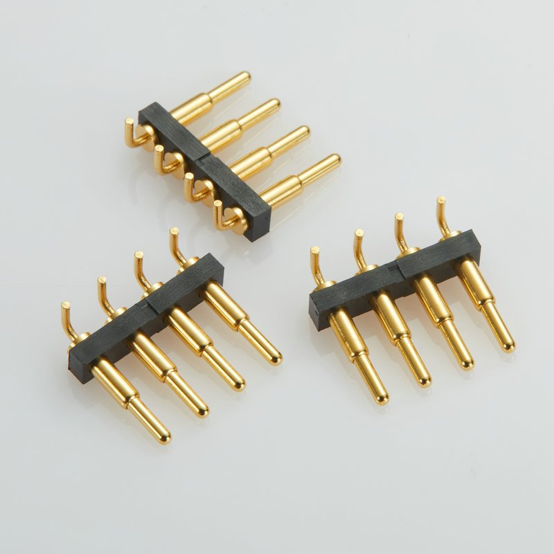 Best-selling 4Pin pitch3.0mm H10.6mm Pogo Pin Connectors for Medical Devices