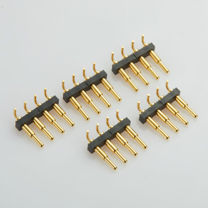 Best-selling 4Pin pitch3.0mm H10.6mm Pogo Pin Connectors for Medical Devices