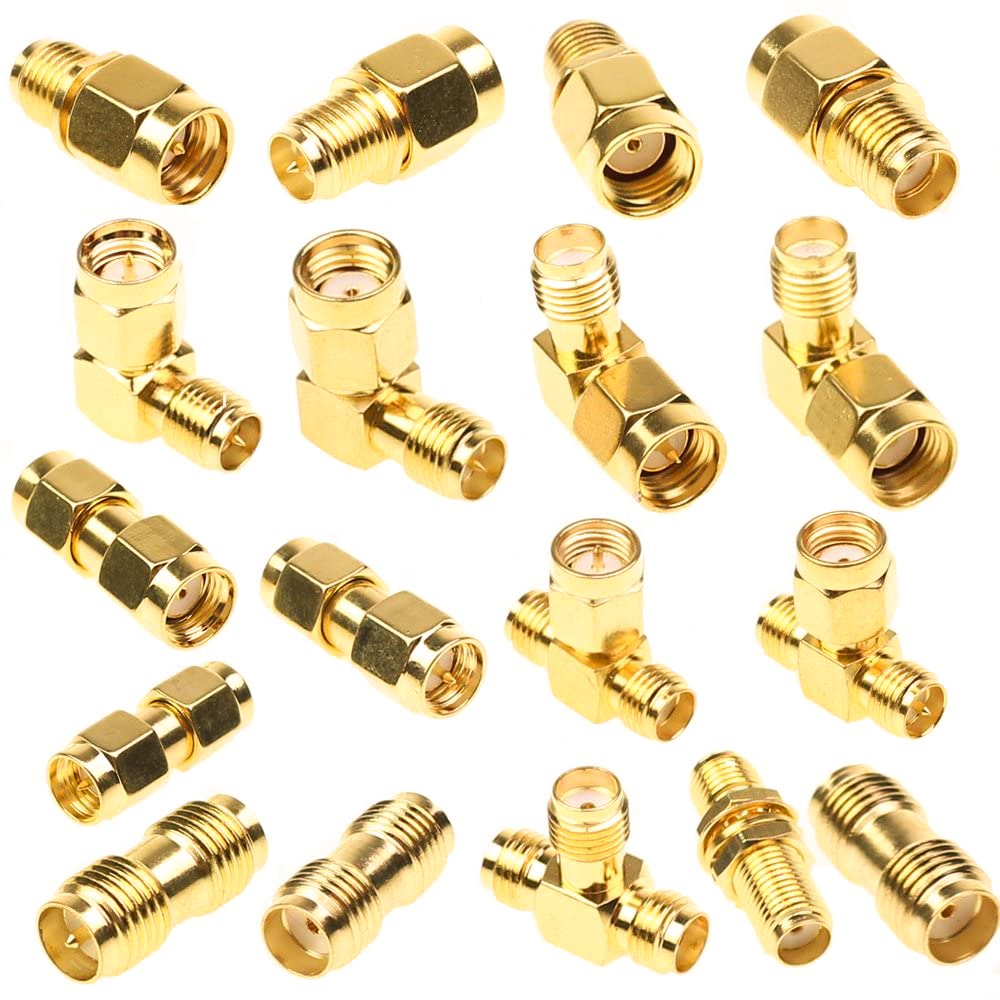 SMA To SMA Connector, Male To Female RPSMA Connector RF Adapter