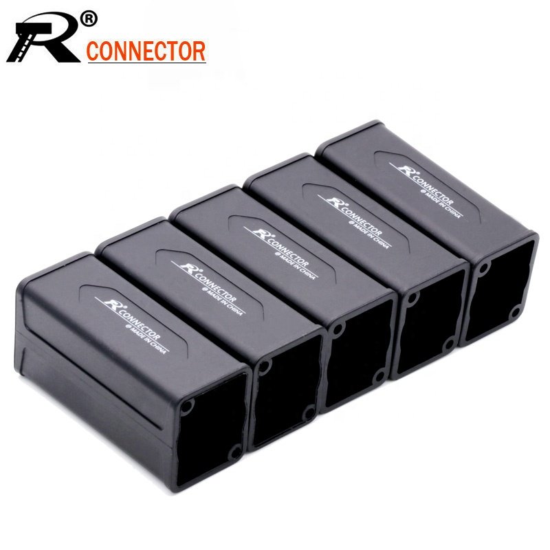 PowerCon Plastic Outter Case for LED AC Coupler Adapter Extender connector High quality Speakon Panel mount straight adapter