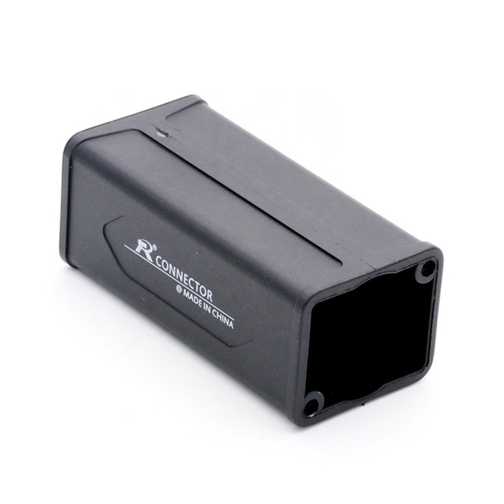 PowerCon Plastic Outter Case for LED AC Coupler Adapter Extender connector High quality Speakon Panel mount straight adapter