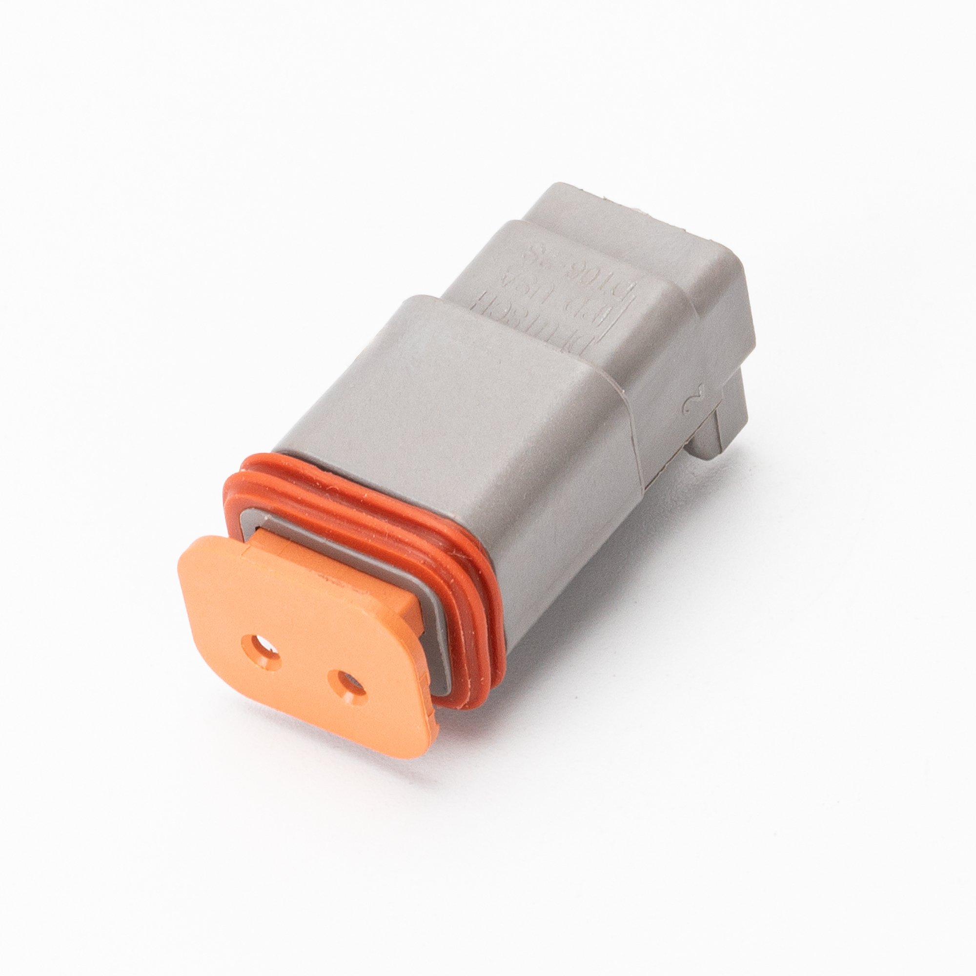 Deutsch 2 Pin Gray Color Connector DT04-2P+DT06-2S Waterproof Electrical Wire Connector Deutsch Set With Solid Contacts 14-20AWG