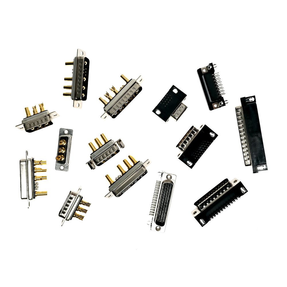 FPIC OEM waterproof metal shell housing 65 watt 24 pin 6pin male female solder panel mount gold connector usb type c socket