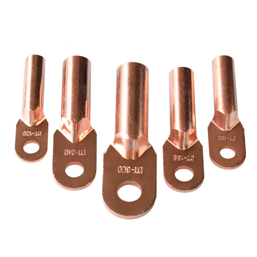 Copper Battery Cable Connector Terminal Open Lugs Wire Terminals OT series 5A 10A 20A 30A 40A 50A 60A 80A 100A 150A 200A 300A