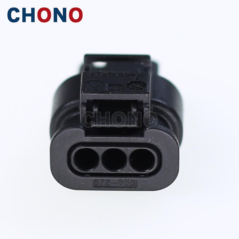 872-858-541 3 Way Female Hirschmanns Parking Sensor Connector Housing for VW