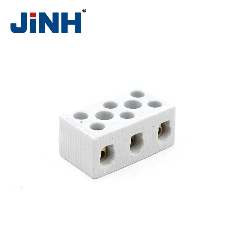 Hot Sales Cheap Electrical 2W5H 3W8H 5A 10A 15A 30A Ceramic Terminal Block Porcelain Wire Connector
