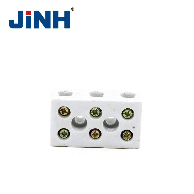 Hot Sales Cheap Electrical 2W5H 3W8H 5A 10A 15A 30A Ceramic Terminal Block Porcelain Wire Connector