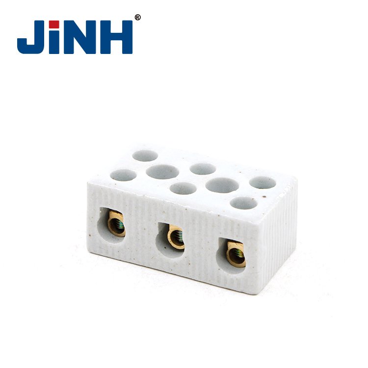 Hot Sales Cheap Electrical 2W5H 3W8H 5A 10A 15A 30A Ceramic Terminal Block Porcelain Wire Connector
