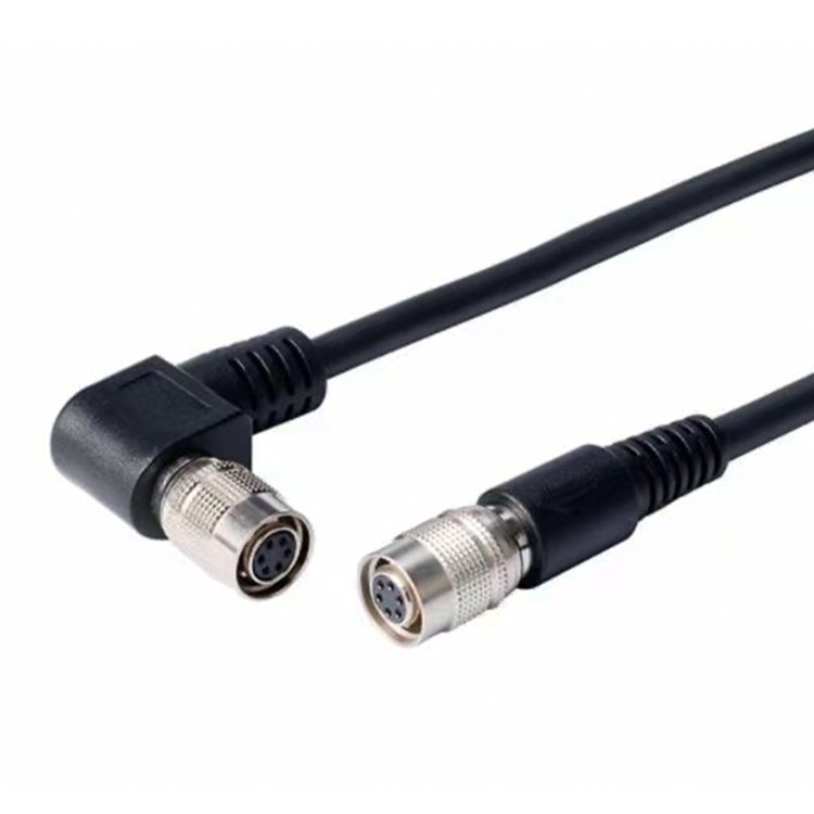 Power-i/o Cable Hrs 6p/open HIROSE 6 Pinhole (HRS cable camera Push Pull connector hirose -HR10A)
