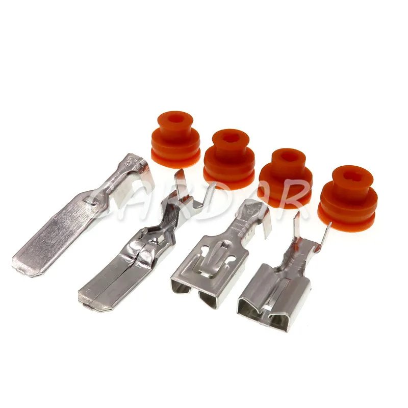 1 Set 2 Pin 7123-6423-30 7222-6423-30 Automotive Connector Electrical Plug Cable Socket Header Connector
