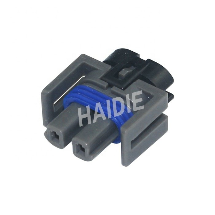 Haidie 2 pin female waterproof air conditioning air pump plug auto delphi connector 12162017
