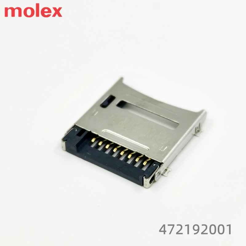 Original Micro SD Card Molex Connector 472192001 Hinged Type 8 Pin Clamshell Holder Plug Header Connector for Sale
