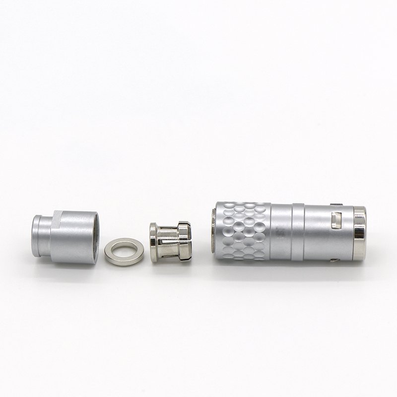 Factory Manufacture push-pull connectors K series 0K straight plug cable collect electronic connector