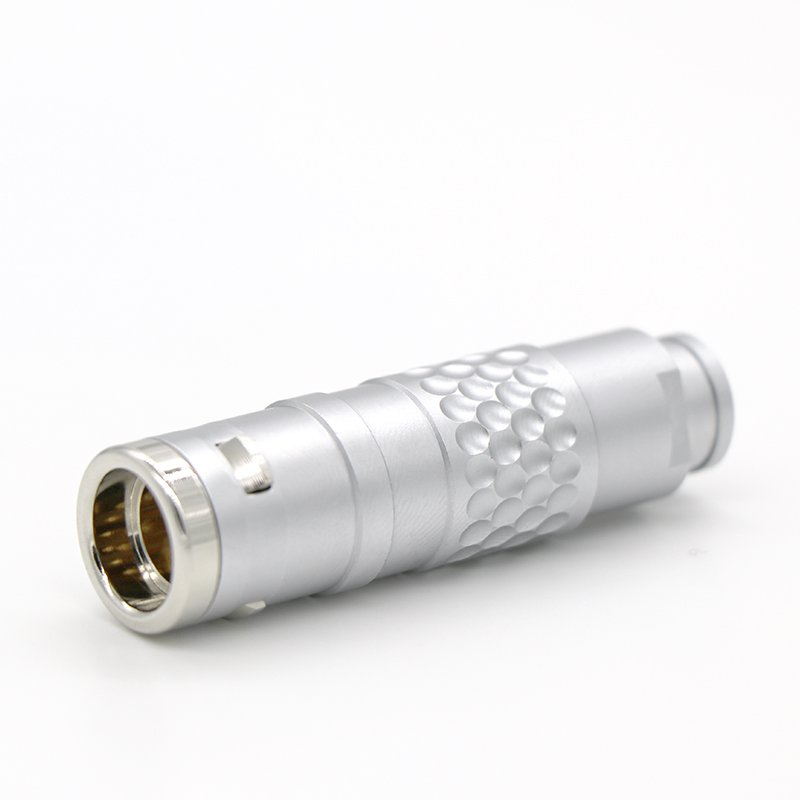 Factory Manufacture push-pull connectors K series 0K straight plug cable collect electronic connector